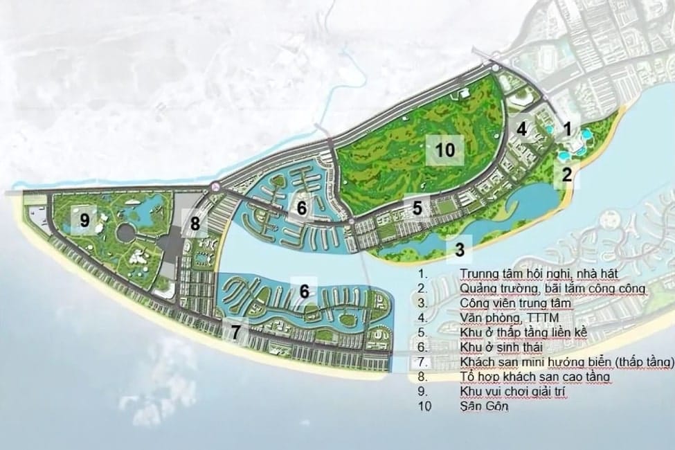 Là cửa ngõ của khu đô thị với ba mặt hướng biển, đây là trung tâm vui chơi giải trí và nghỉ dưỡng đẳng cấp, kết hợp hài hòa giữa không gian sinh thái và dịch vụ du lịch cao cấp.