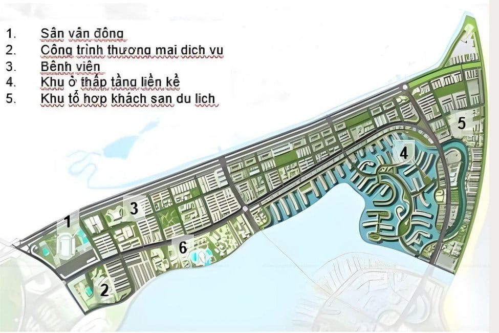 Là phân khu trung tâm - lõi dân cư của đại đô thị, được định vị là trung tâm cư trú và dịch vụ cộng đồng với đầy đủ các hạ tầng xã hội thiết yếu.