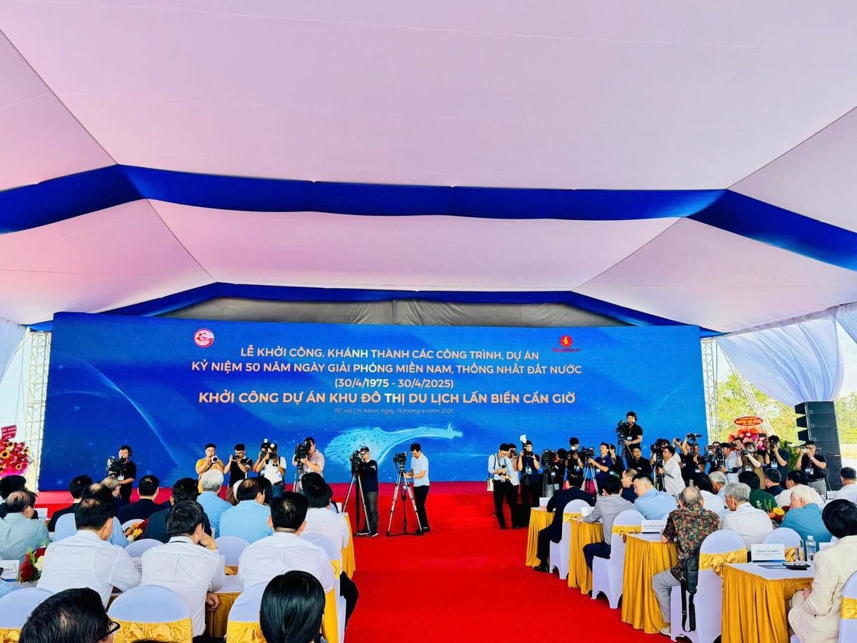 Lễ khởi công dự án Vinhomes Cần Giờ